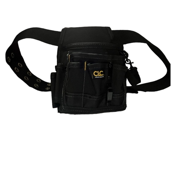 CLC Work Gear Belt And Tool Pouch - Picture 1 of 8